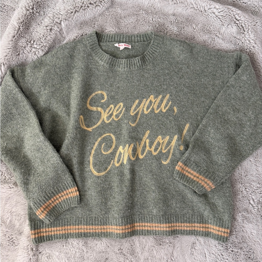 Green Sweater